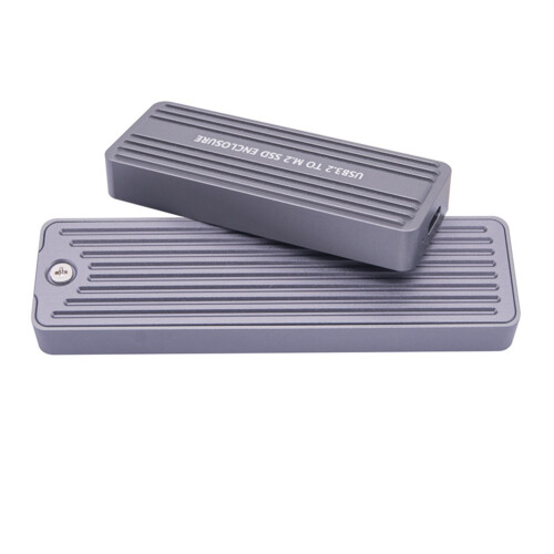 Enclosure SSD M.2 NVMe NGFF USB 3.2 GEN 2 A M.2 SSD 20Gbps Solid State Drive M.2 Case Box per SSD 2230/2242 1