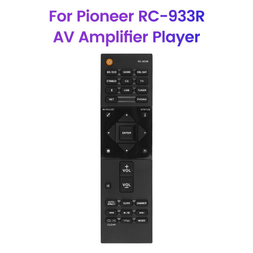 Replacement Remote Control for  RC-933R AV Amplifier Player Remote Control 1