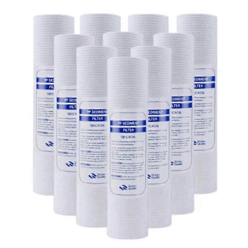 10 stk. universalvannfilter PP bomullsfilter sedimentvannfiltre polypropylenmateriale, 5 mi MSPHX
