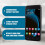 Smartphone MX4 5.0 Polegadas MTK6572 Quad Core 512MB RAM+4GB ROM Dual SIM Dual Standby Android 4.4 Smartphone Preto Plugue UE 5
