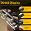 28Pcs Multifunctional Dovetail Marking Tool Set for Woodworking, Adjustable Aluminum Alloy 5