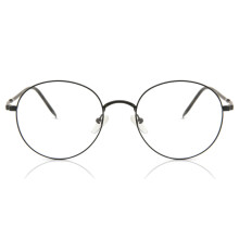 Full Rim Round Black SmartBuy Collection Krikz 927F Men Eyeglasses