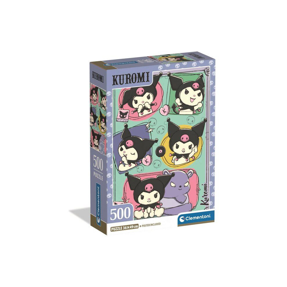 Clementoni 500 Piece Puzzle - Kuromi - Children's Puzzle - From 8 Years Old