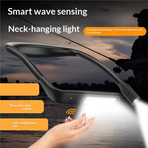 LED Neck Reading Lights Rechargeable Reading Lamp Bendable Adjustable Portable Hanging Book Light for Camping Lighting 2