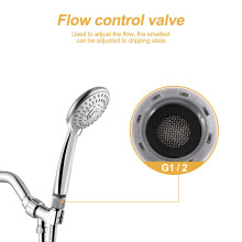 Water Flow Regulator Shower Bath Water Flow Control Valve Handheld Shower Heads Adjustable Showering Water Bath
