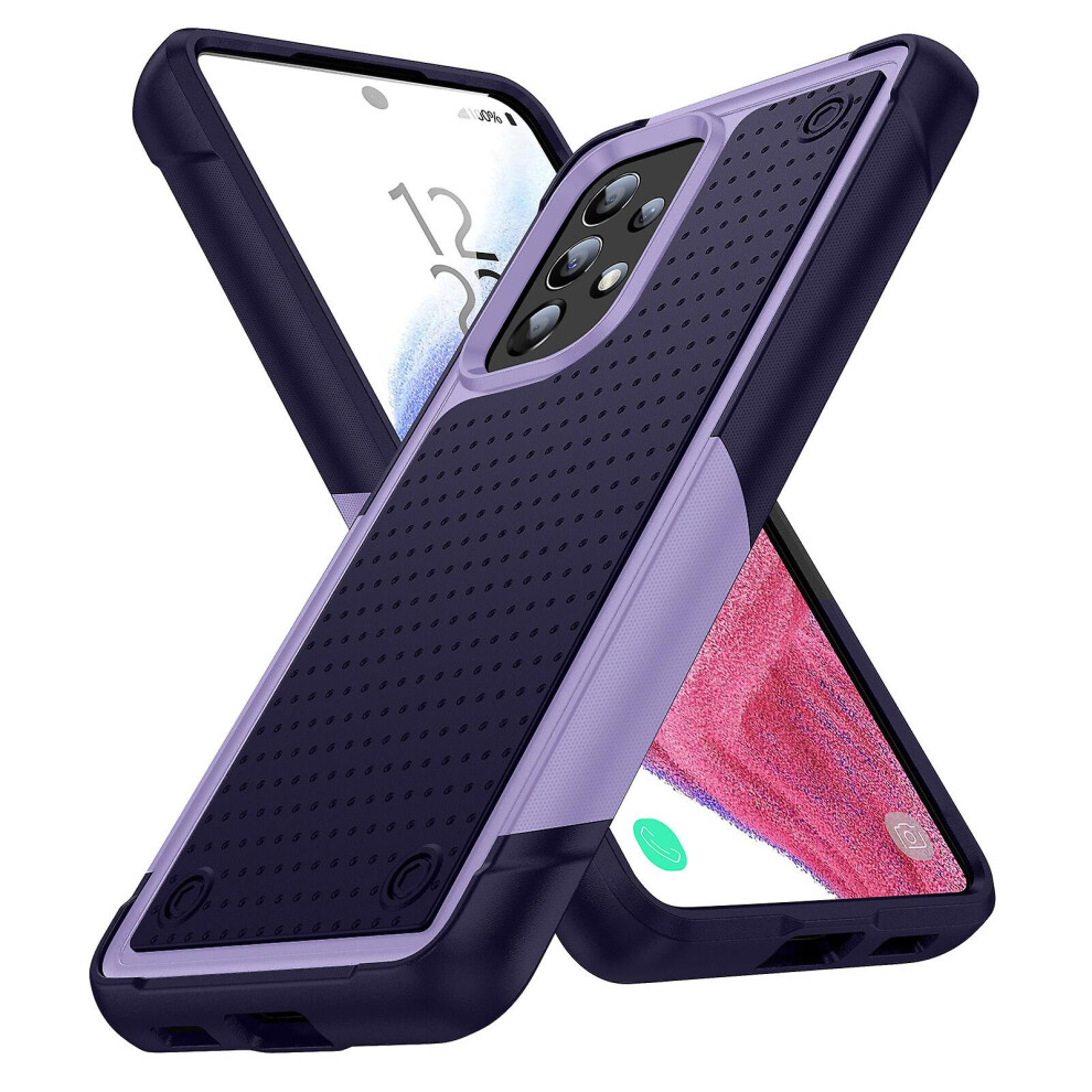 Fashion And Simple Phone Case Compatible Samsung Galaxy A53 5G: Purple 4124896237039