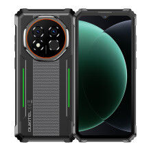 (Green) OUKITEL G6 4G Rugged Phone Unisoc T615 4G 24(8 16)GB 256GB 6.5-Inch Android 15 10600mAh Android 16,Green/Black/Orange