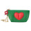 Coin Purses Mini Pocket Wallet Compact Change Holder-Green 1
