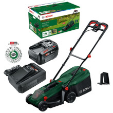 Bosch Rotak 18V-32 Cordless Lawnmower Lawn Mower 32cm 1 x 4.0Ah Battery