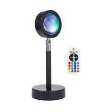 16 Colors Sunset Rainbow Night Light Projector Bedside Table Lamp Valentine's Day Gift USB Lamp Bedroom Atmosphere Lamp