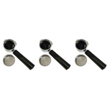 3 Set Filtri Riutilizzabili per Caffè Senza Fondo da 51 mm Portafiltro per Supporto Homix 60 mm 15-20 Bar per Parti di Macchine per Caffè Espresso