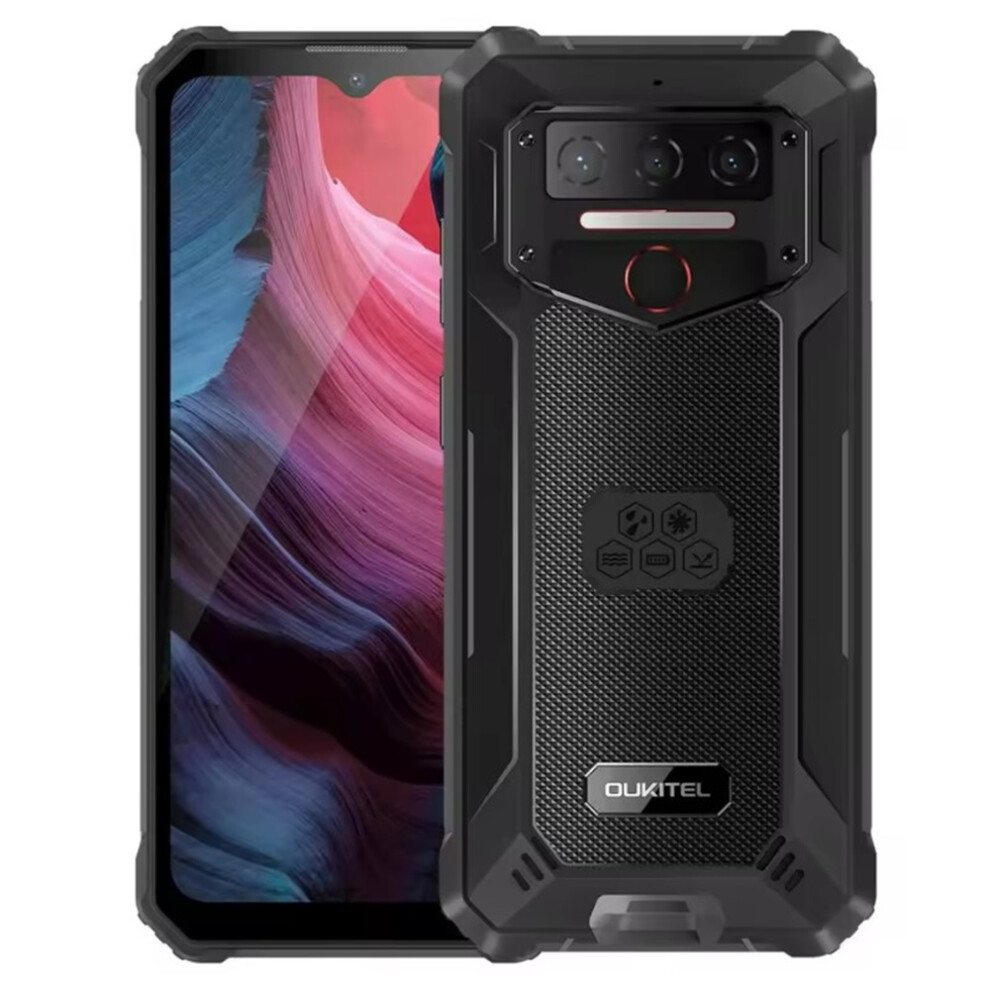 (Black) Wp23 Plus Rugged Phone Unlocked 2026-10600Mah Battery, 128Gb Rom, 6.52'' Display Rugged Smartphone,/Green/Orange Black 4027021856207