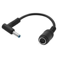 Adapter Power Supply 7.4x5.0mm to 4.5x3.0mm Tip Connector Converter for Stream Pavilion Envy Elitebook Split Chromebook Replacement Laptop