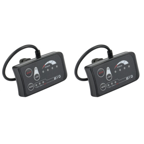 2X LED Display Connector 810 for Electric Bicycle Cycling Speed Meter Connect Ebike Headlight and LED Controller