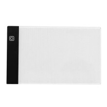 Planche à Dessin A4 pour Enfants, Luminosité Réglable à 3 Niveaux, Bloc-Notes Lumineux à LED, Table de Copie et de Dessin