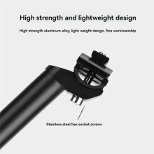 Tige de Selle 28,6 X 300 mm en Alliage D'Aluminium, Tube Allongé, Accessoires pour Vélo de Route, Tige de Selle de Vélo