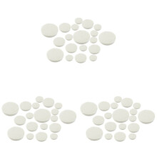51Pcs Pads de Clarinette en Cuir Remplacement pour Exquisite Instrument A Vent