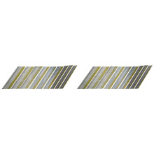 15 Gauge da Schuine Afwerkspijkers, 34 Graden, 1800-Pack (2-1/2Inch, 2Inch, 1-1/4Inch 300 per Maat), Gegalvaniseerd Diverse Maten