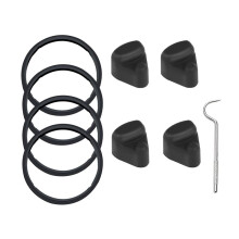 Replacement Stopper and Replacement Gasket, for Quick FLIP GO 24/36oz Water Bottle Lid
