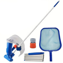 Pool Filter Swimming Pool Vacuum Cleaner Set Tool Clean Pool Bottoms Net Cleaning Pool Tool EU Standard