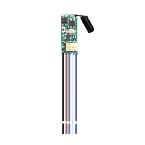 5pcs Universal Wireless Remote Control  1 CH Relay Receiver LED Light Controller DIY Kit  9V 12V 24V 433.92MHz 2