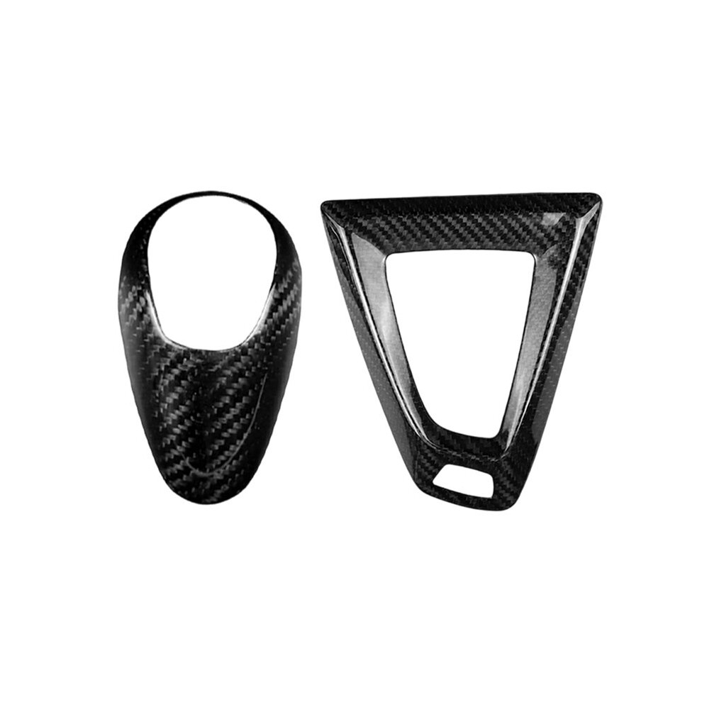 2Pcs Center Console Gear Shift Knob Trim Cover & Gear For M3 M4 F80 F82 F83 2014-2018 Lhd 6031176193719