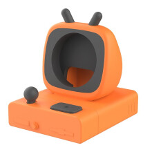 For Watch Watch Stand Charging Base Silicone Watch Stand Base for Iwatch Desktop Stand Accessories Orange