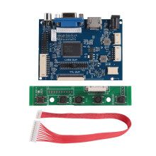 LCD Display TTL LVDS Controller Board -Compatible VGA 2AV 50PIN for AT070TN90 AT070TN92 AT070TN94 7 Inch Panel
