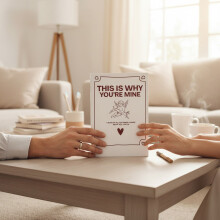 THIS is YOU'RE MINE Couples Love Story Journal Love Journal Book Gift for Boyfriend Girlfriend