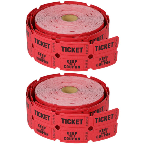 Raffletickets Rol Voor Feest En Schoolactiviteiten 2