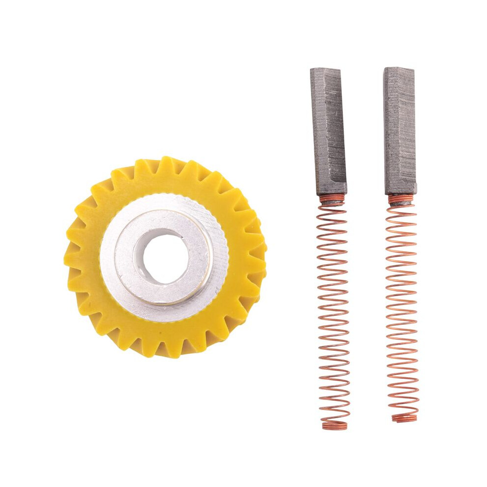 W10112253 9706416 Motor Brush W10380496 4162897 Mixer Worm Drive Gear For Stand & A Pair Of Motor Brushes 6031947268820