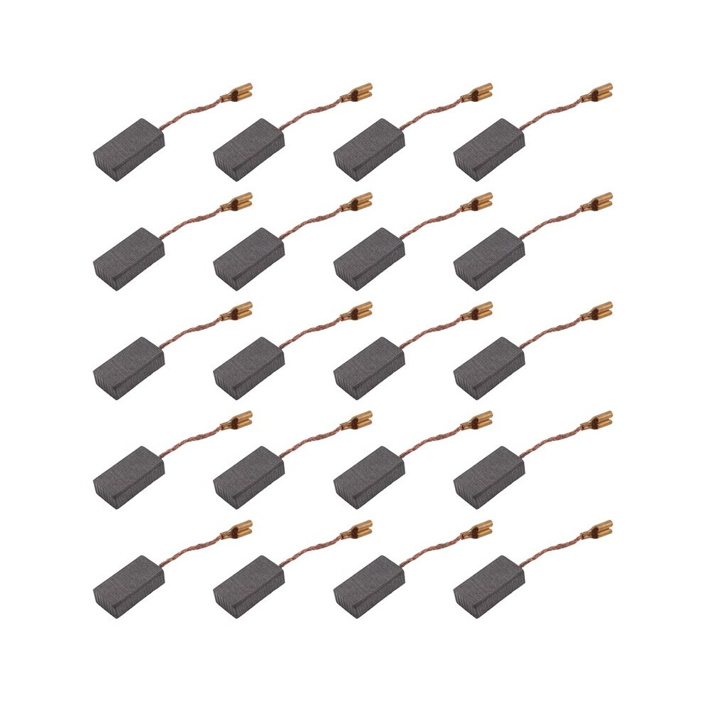 Carbon Brush 20Pcs Replaceable Great Conductive Carbon Brush For Electric Motor Drill 100 5816Mm 4713476359447