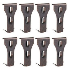 8 Clips para Ladrillos para Colgar Ganchos para Ladrillos Clips para Ladrillos de 2-1/4 A 2-3/8 Pulgadas de Alto Ganchos de Metal para Ladrillos Clips