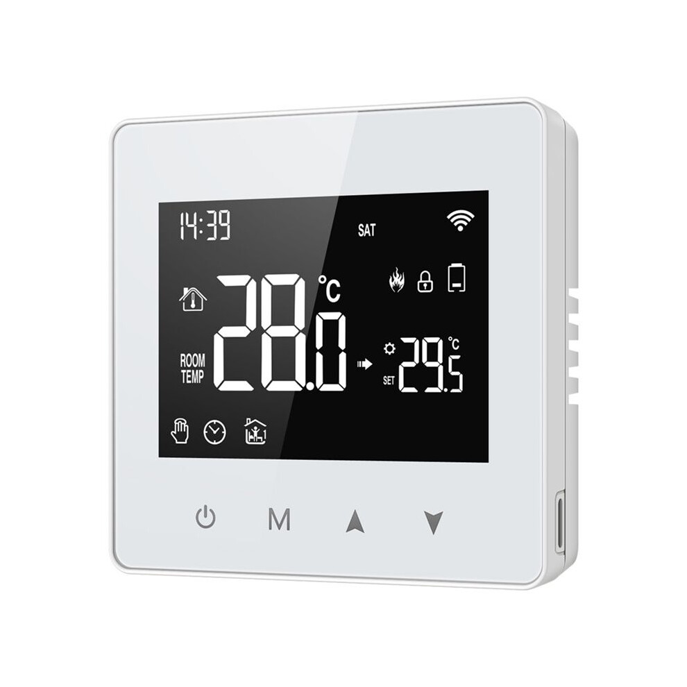 Tuya Zigbee Thermostat Home Battery Powered Temperature Controller For Gas Boiler Works With Voice Assistant 4713584405319