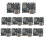 10 Lithium Li-Ion 18650 3,7V 4,2V Batterijladerbord Type-C 2A Batterij Snellaadmodule - Step- Boostmodule 1