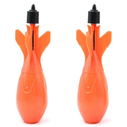 2X Karpfenangeln Feeder Tragbarer Kleiner Spod Float Köderhalter Angelköderhalter Angelzubehör Zubehör