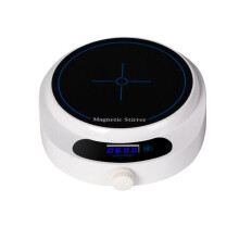 Agitatore Magnetico con Display Digitale, Agitatore da Laboratorio, Agitatore Portatile, 1000 Ml, 4000 Giri/Min, Adatto per Laboratorio, Spina