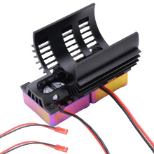 RC-Lüfter 380/540/550/3650/3660/3674 36mm DC7V Schwarz