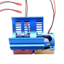 RC-Motor-Kühlventilator 7V 36mm für 380/540/550 blau