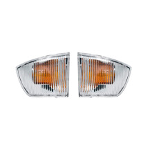 Car Clear Door Mirror Indicator Light Pair Left & Right for Daily 2006-2014