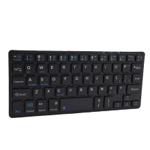 Type-C-Tastatur, 300 mAh, 19,5 x 8,5 cm, Schwarz