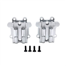 Uppgraderingssats för Växellådsskydd Fram och Bak för UDIRC 1/16 GR UD M16 RC-Biltillbehör Silver