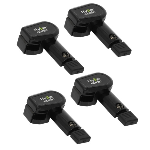 Hypersonic Supporto per Tergicristallo Nero Universale per Parabrezza per Auto 6 Pezzi per Auto Accessori Auto LHR