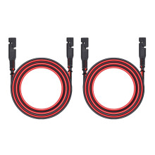2X 6.5 Feet 14AWG SAE to SAE Extension Cable, Quick Disconnect Wire Harness  Connector Cord Plug for Trailer RV Boat