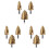 9pcs 20/25/32mm Step Drill Bit with Limit Swivel  PPR Lifting Cone Drill Bits for Water Pipe Reaming 1