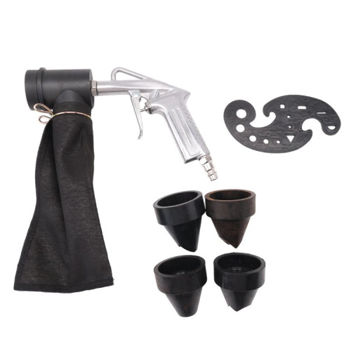Pneumatic Sandblasting Tool Kit Sand Blasting Machine Set Versatile Sandblaster Handheld Polishing Machine Rust Remover