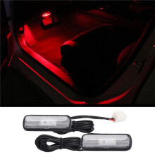 6PZ Car Light LED Atmosfera Interna Lampada Decorativa Luce Ambientale per 10Th 2018-2020 Rosso