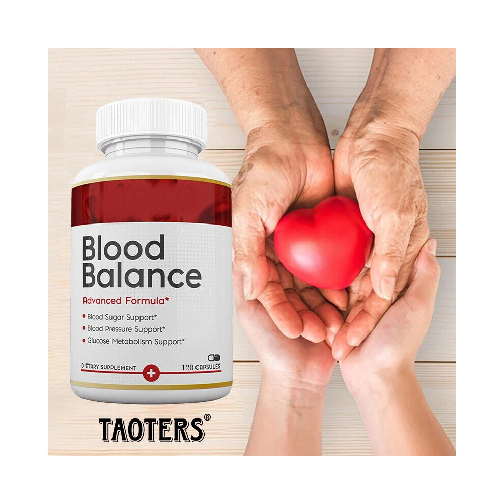 (120 Capsules) Blood Balance - Blood Sugar & Blood Pressure Health 120 Capsules