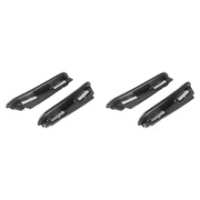 2X Car Extension Wheel Eyebrow Protector Lip for S205 W205 C200 C250 C300 C43 S213 E200 E250 E300 AMG