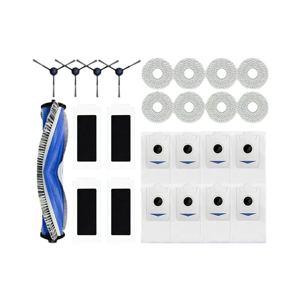 For T30 Pro Omni / T30s Pro / M12 Pro+ Robot Vaccum Parts Dust Bag Main Side Brush Filter Mop Accessories 4711867370101